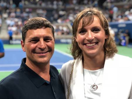 David Faber with Jenny Harris 